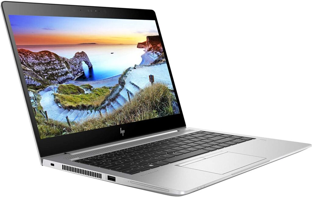 HP Elitebook 840 G5 14″ FHD (1920×1080) Business Laptop (Intel Quad-Core i5-8250U, 8GB DDR4 RAM, 256GB SSD) USB Type-C, HDMI, Windows 11 Pro